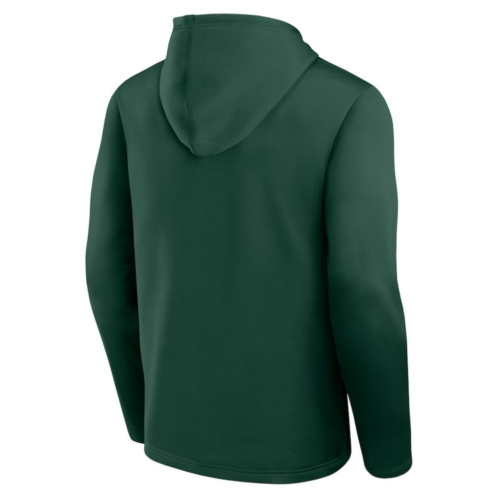 Minnesota Wild Logo Athletic Head Start Pullover Hoodie - Green | NHL online