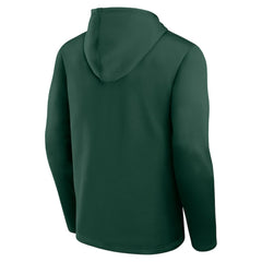 Minnesota Wild Logo Athletic Head Start Pullover Hoodie - Green | NHL online