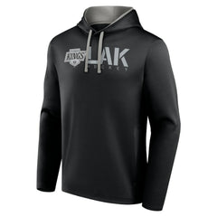 Los Angeles Kings Logo Athletic Head Start Pullover Hoodie - Black | NHL online