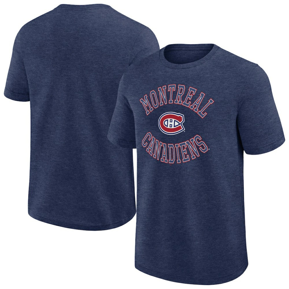 Montreal Canadiens Logo Athletic Success T-Shirt - Heather Navy | NHL discount