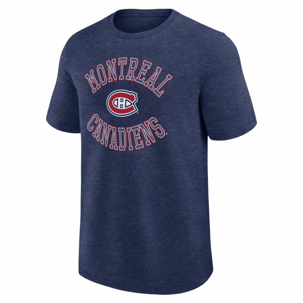 Montreal Canadiens Logo Athletic Success T-Shirt - Heather Navy | NHL discount