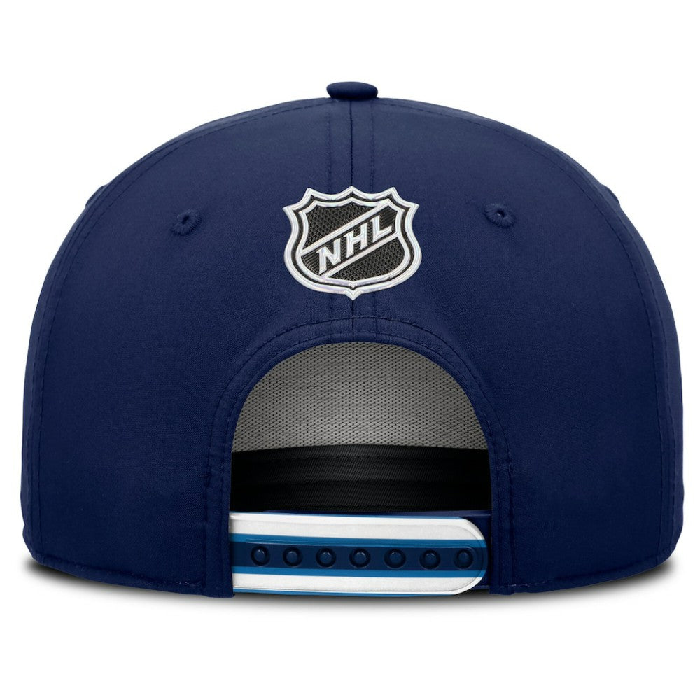 Winnipeg Jets Fanatics 2025 NHL Draft Authentic Pro On-Stage Podium A-Frame Adjustable Hat - Navy | Fanatics online