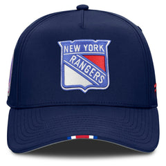 New York Rangers Fanatics 2025 NHL Draft Authentic Pro On-Stage Podium A-Frame Adjustable Hat - Navy | Fanatics Clearance