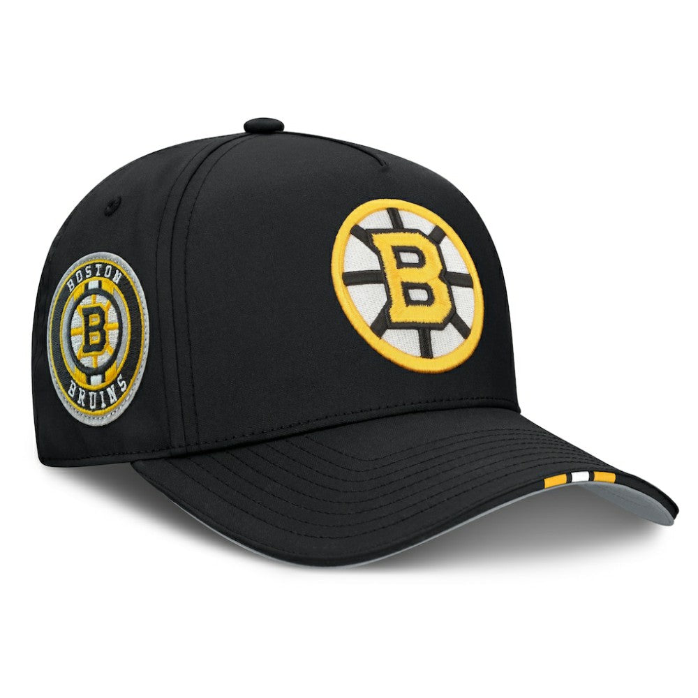Boston Bruins Fanatics 2025 NHL Draft Authentic Pro On-Stage Podium A-Frame Adjustable Hat - Black | Fanatics online