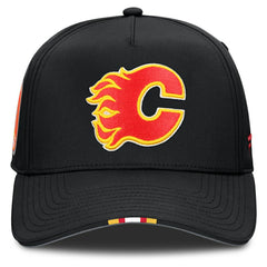 Calgary Flames Fanatics 2025 NHL Draft Authentic Pro On-Stage Podium A-Frame Adjustable Hat - Black | Fanatics near me