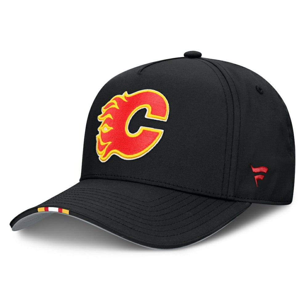 Calgary Flames Fanatics 2025 NHL Draft Authentic Pro On-Stage Podium A-Frame Adjustable Hat - Black | Fanatics near me