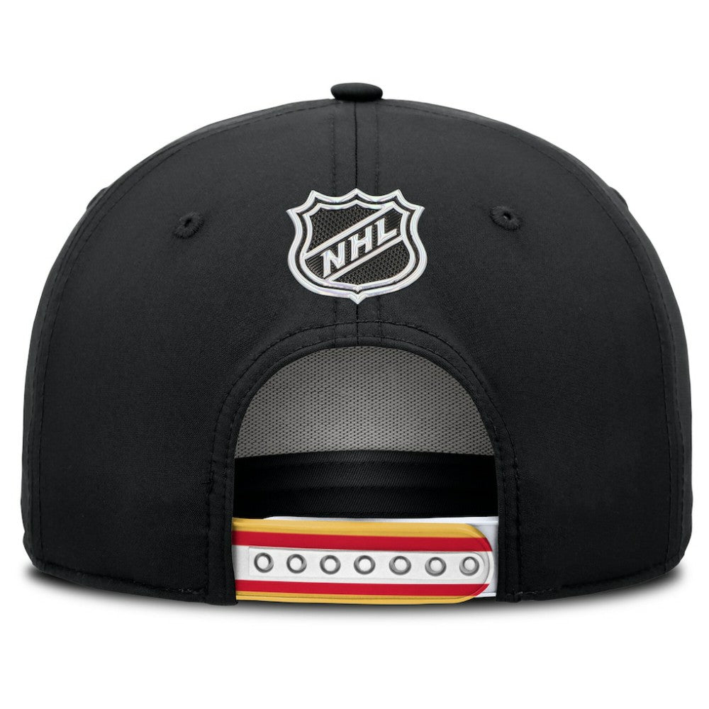Calgary Flames Fanatics 2025 NHL Draft Authentic Pro On-Stage Podium A-Frame Adjustable Hat - Black | Fanatics near me