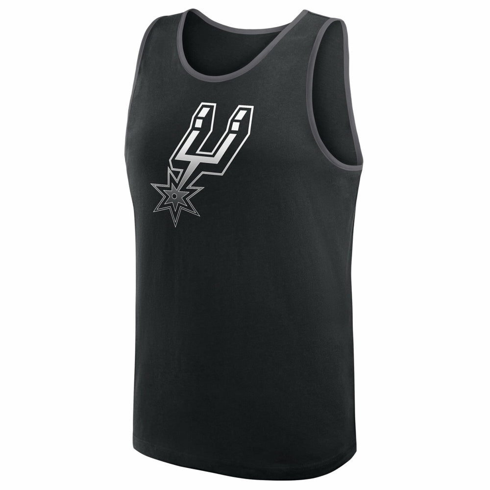San Antonio Spurs Logo Athletic Unmatched Success Tank Top Black