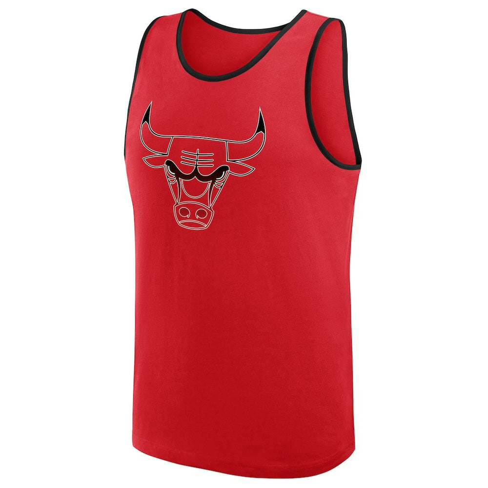Chicago Bulls Logo Athletic Unmatched Success Tank Top Red