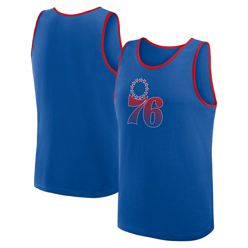 Philadelphia 76ers Logo Athletic Unmatched Success Tank Top Royal