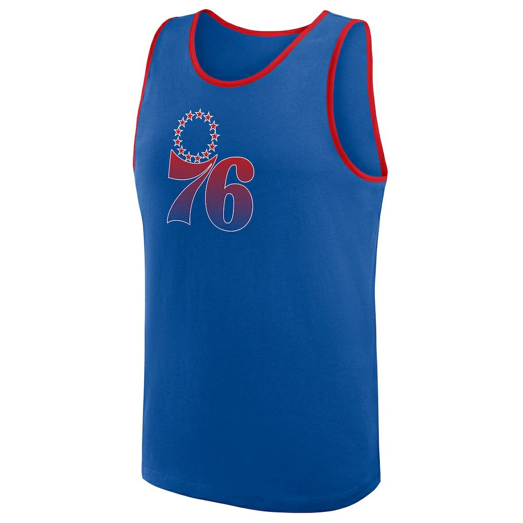 Philadelphia 76ers Logo Athletic Unmatched Success Tank Top Royal