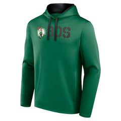 Boston Celtics Logo Athletic Head Start Pullover Hoodie Kelly Green