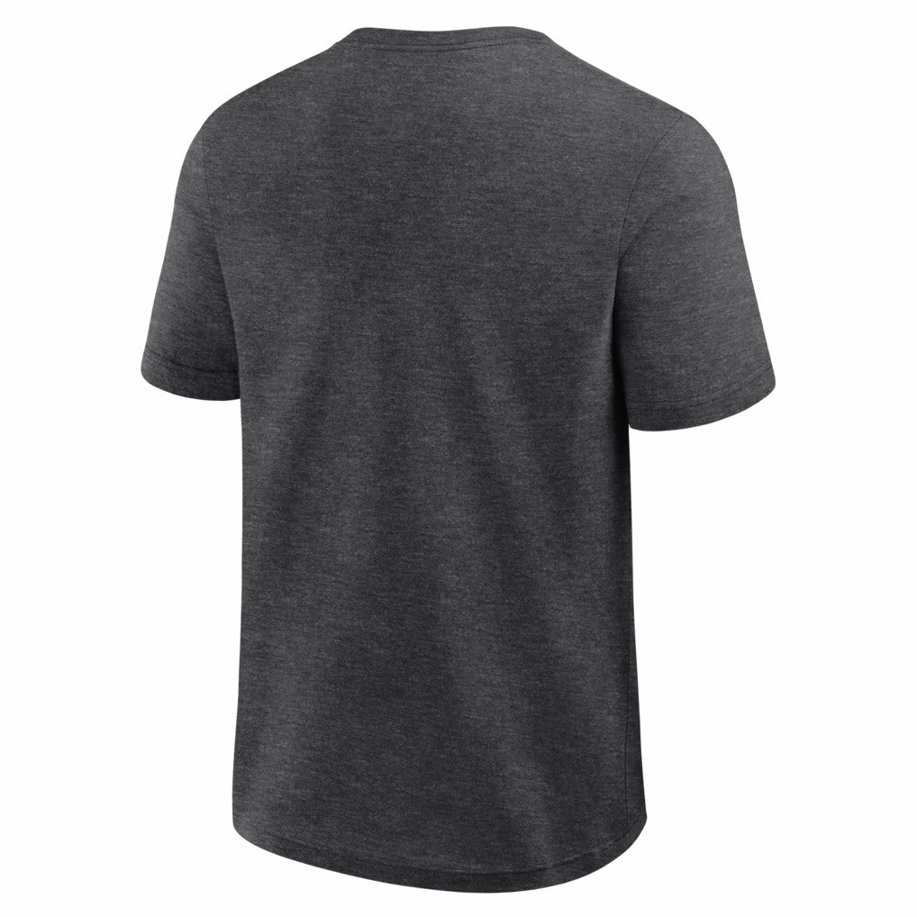 San Antonio Spurs Logo Athletic Success T-Shirt Heather Charcoal
