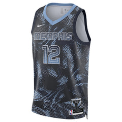 Nike Ja Morant Memphis Grizzlies Unisex 2025 Select Series Swingman Player Jersey Navy