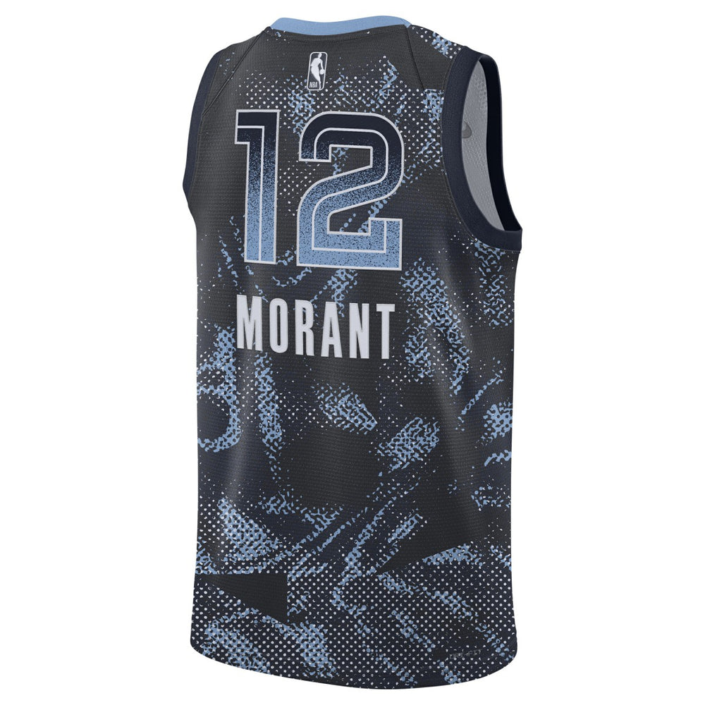 Nike Ja Morant Memphis Grizzlies Unisex 2025 Select Series Swingman Player Jersey Navy