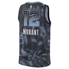Nike Ja Morant Memphis Grizzlies Unisex 2025 Select Series Swingman Player Jersey Navy