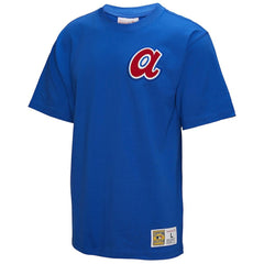 Hank Aaron Atlanta Braves Mitchell & Ness Legends Collection Vintage Logo T-Shirt Online