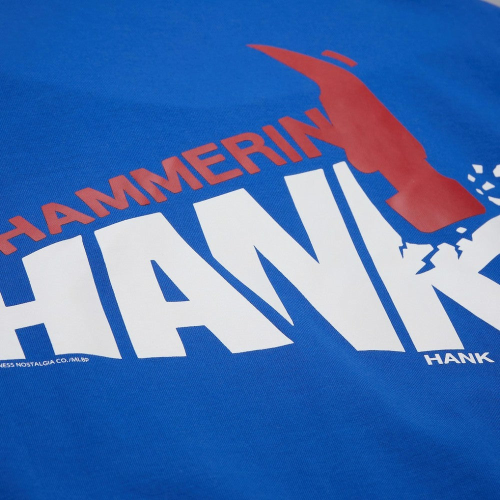 Hank Aaron Atlanta Braves Mitchell & Ness Legends Collection Vintage Logo T-Shirt Online