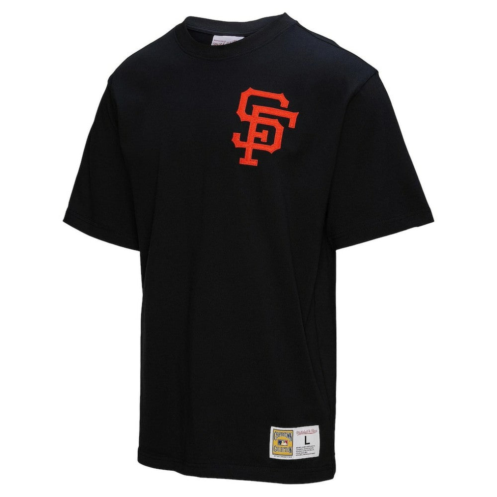 Willie Mays San Francisco Giants Mitchell & Ness Legends Collection Vintage Logo T-Shirt Outlet