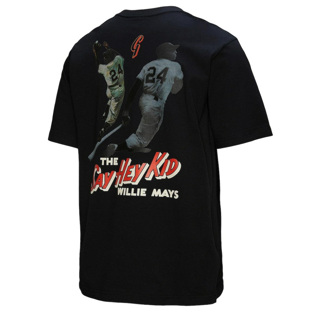 Willie Mays San Francisco Giants Mitchell & Ness Legends Collection Vintage Logo T-Shirt Outlet