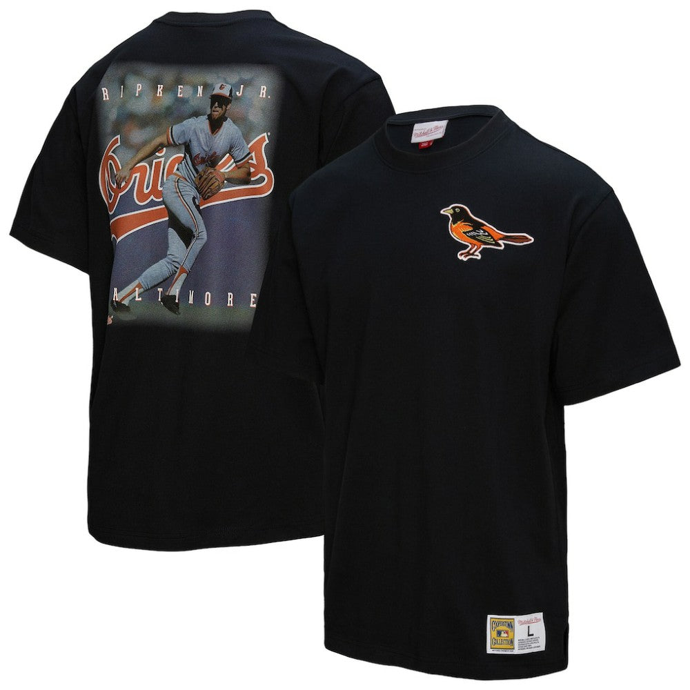 Cal Ripken Jr. Baltimore Orioles Mitchell & Ness Legends Collection Vintage Logo T-Shirt Sale