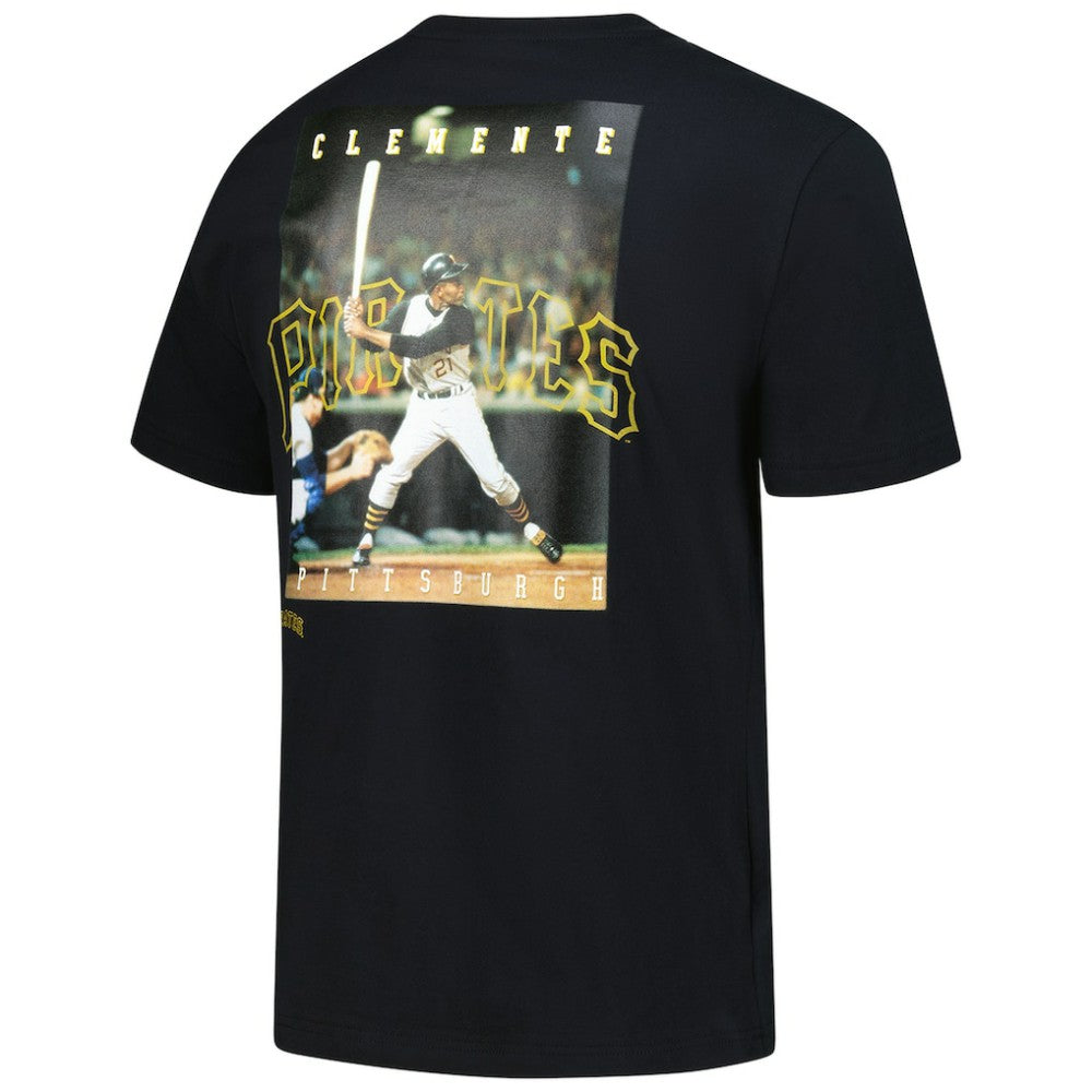 Roberto Clemente Pittsburgh Pirates Mitchell & Ness Legends Collection Vintage Logo T-Shirt Online