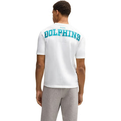 Miami Dolphins Hugo Boss Unisex Brady T-Shirt - White - NFL