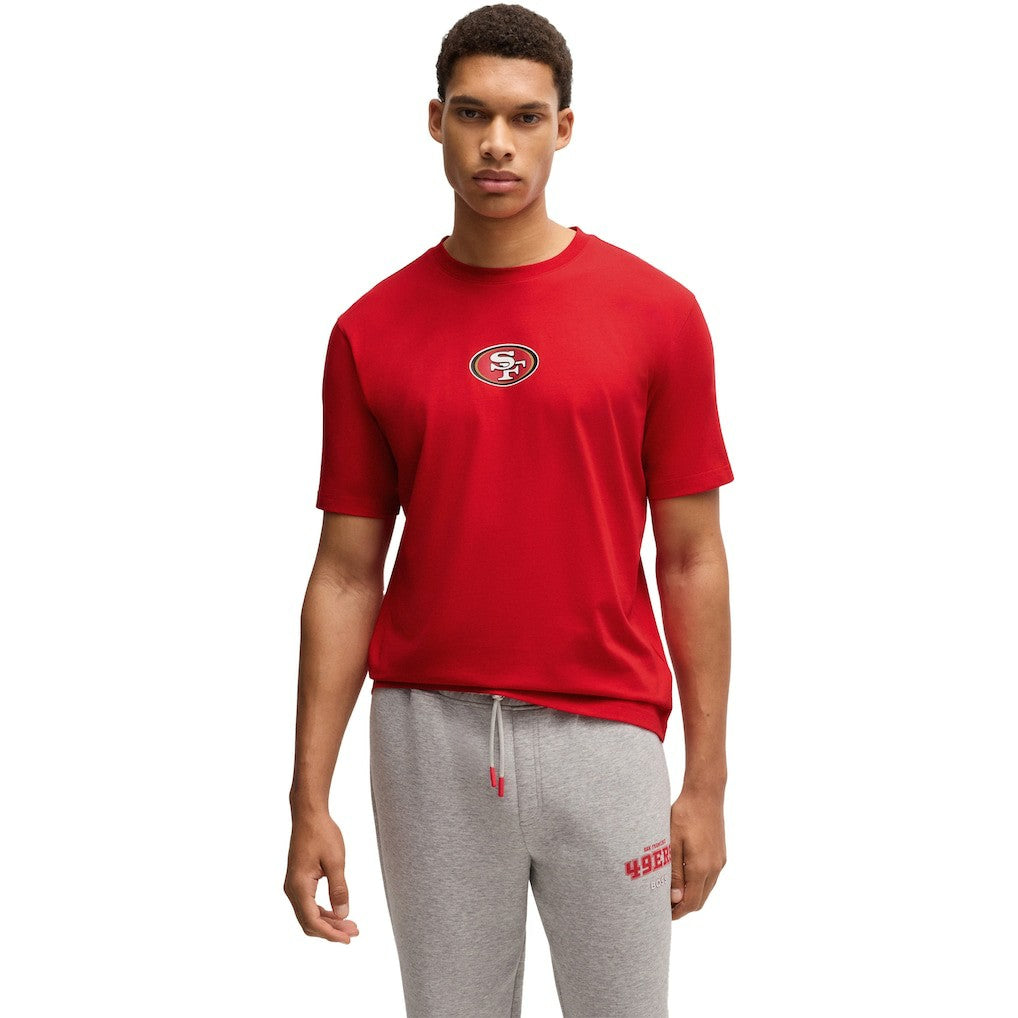 San Francisco 49ers Hugo Boss Unisex Brady T-Shirt - Scarlet - NFL