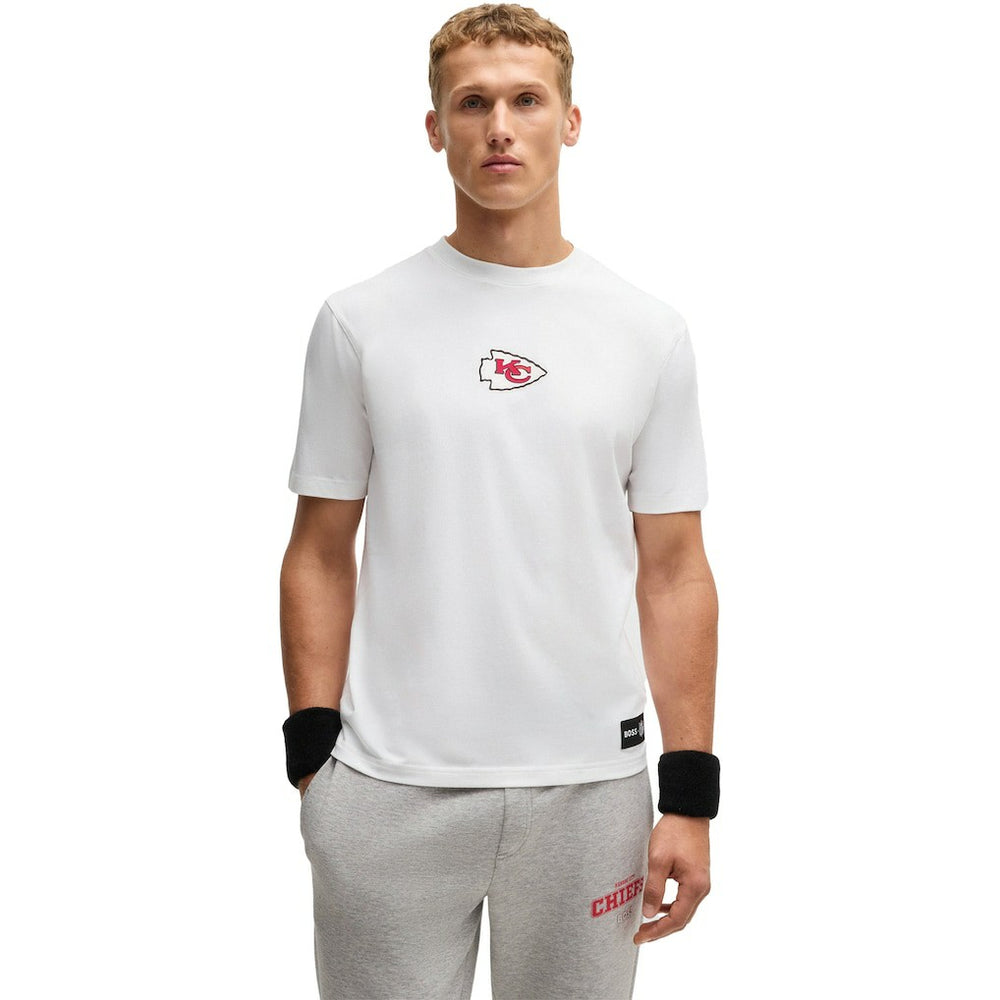 Kansas City Chiefs Hugo Boss Unisex Brady T-Shirt - White - NFL