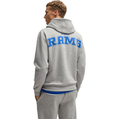 Los Angeles Rams Hugo Boss Unisex Woodson Tri-Blend Hoodie - Heather Gray - NFL