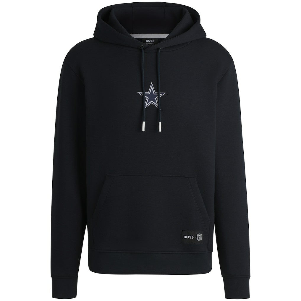 Dallas Cowboys Hugo Boss Unisex Woodson Tri-Blend Hoodie - Navy - NFL