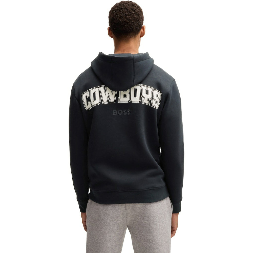 Dallas Cowboys Hugo Boss Unisex Woodson Tri-Blend Hoodie - Navy - NFL