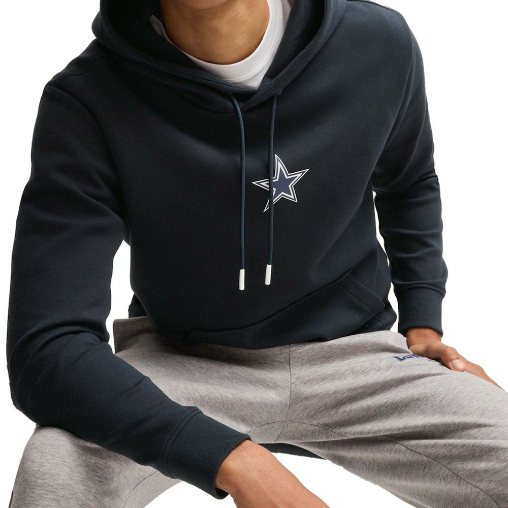 Dallas Cowboys Hugo Boss Unisex Woodson Tri-Blend Hoodie - Navy - NFL
