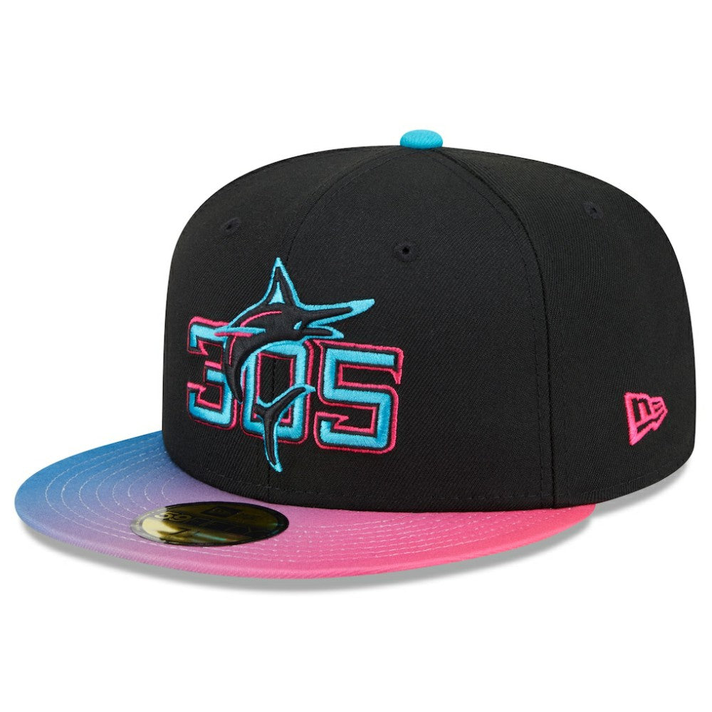 Miami Marlins New Era 2025 City Connect 59FIFTY Fitted Hat Near Me