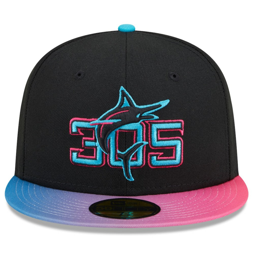 Miami Marlins New Era 2025 City Connect 59FIFTY Fitted Hat Near Me