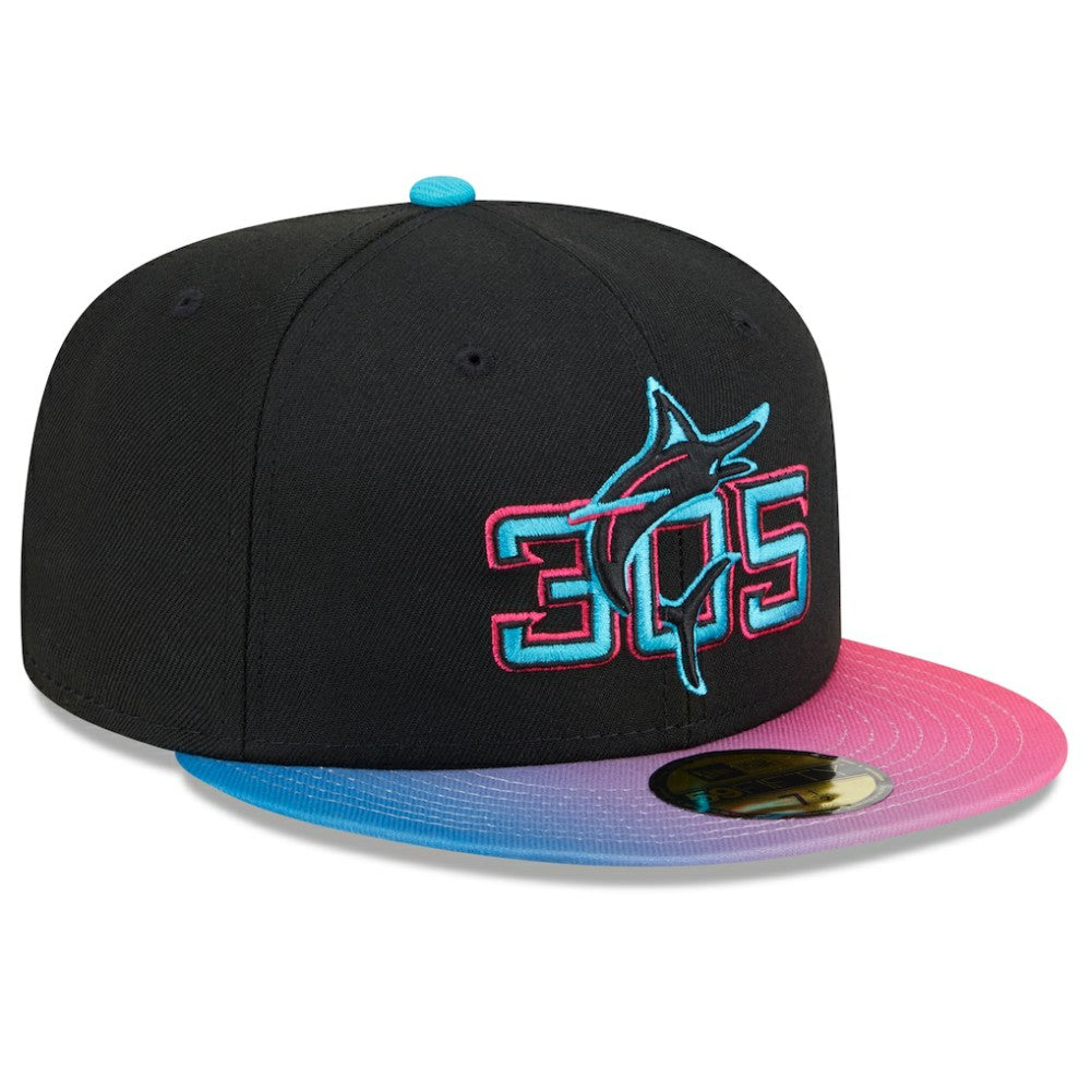 Miami Marlins New Era 2025 City Connect 59FIFTY Fitted Hat Near Me