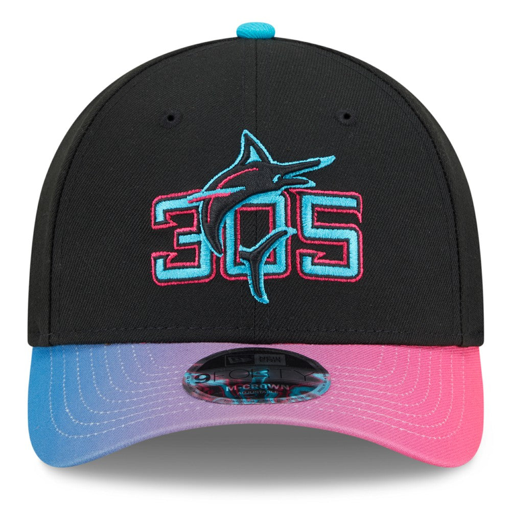 Miami Marlins New Era 2025 City Connect 9FORTY M-Crown Adjustable Hat Sale
