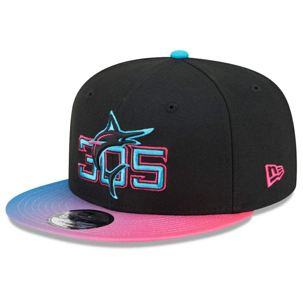 Miami Marlins New Era 2025 City Connect 9FIFTY Snapback Hat Discount