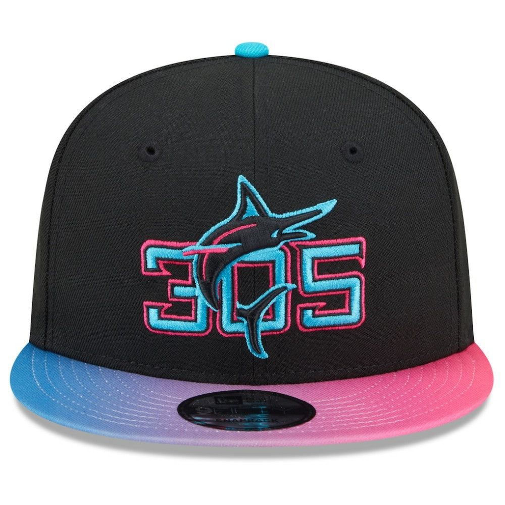 Miami Marlins New Era 2025 City Connect 9FIFTY Snapback Hat Discount