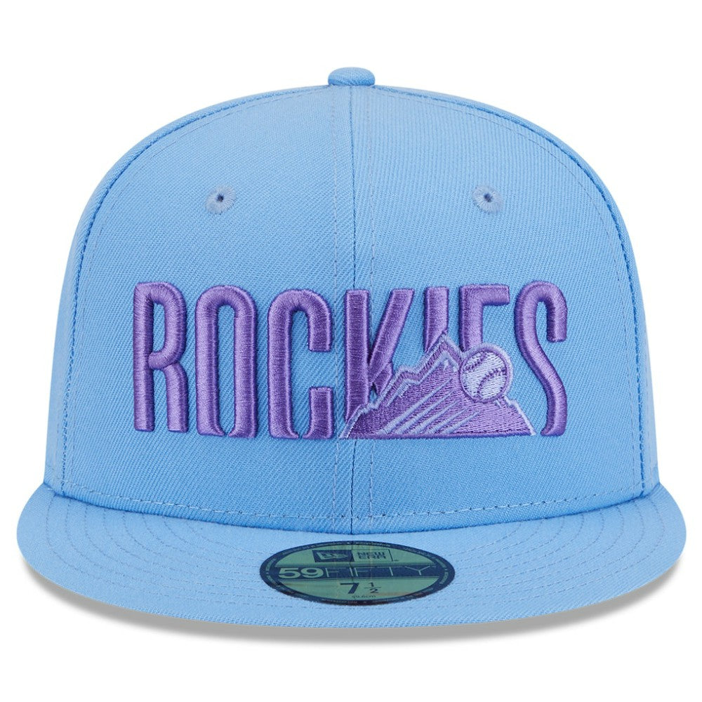 Colorado Rockies New Era 2025 City Connect Fan Pack 59FIFTY Fitted Hat Outlet