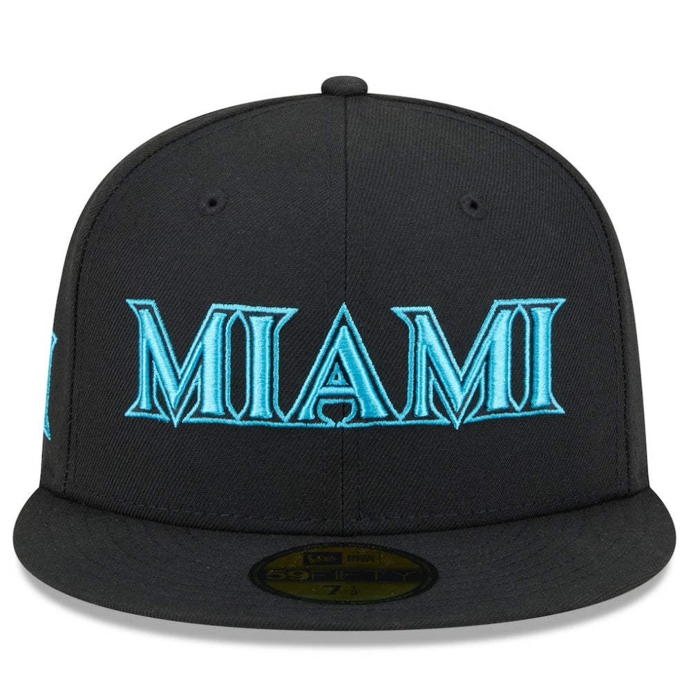 Miami Marlins New Era 2025 City Connect 59FIFTY Fitted Hat for sale