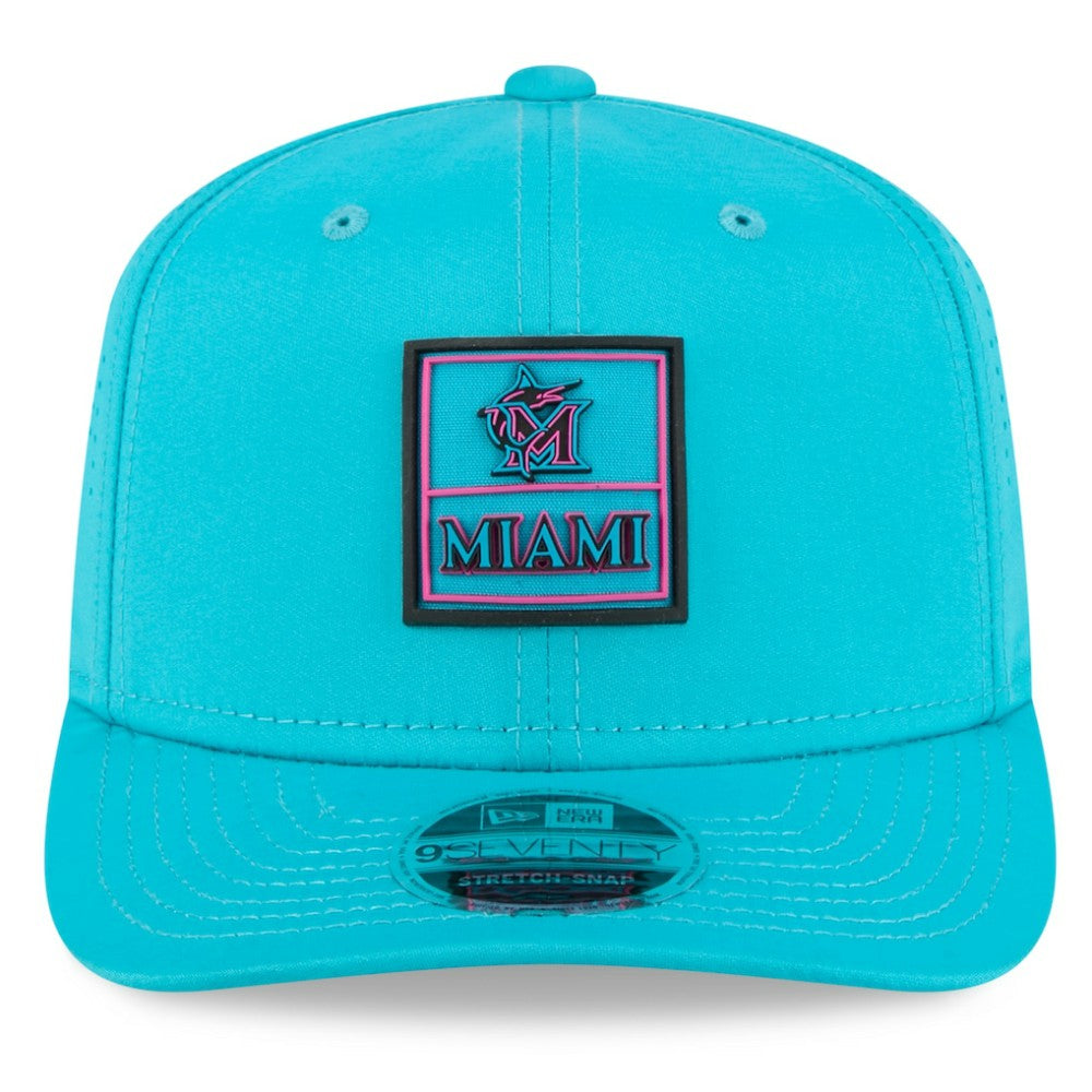 Miami Marlins New Era 2025 City Connect 9SEVENTY Adjustable Hat Outlet