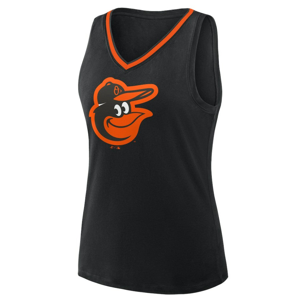 Baltimore Orioles Logo Athletic Women's Stellar Win V-Neck Tank Top Near Me
