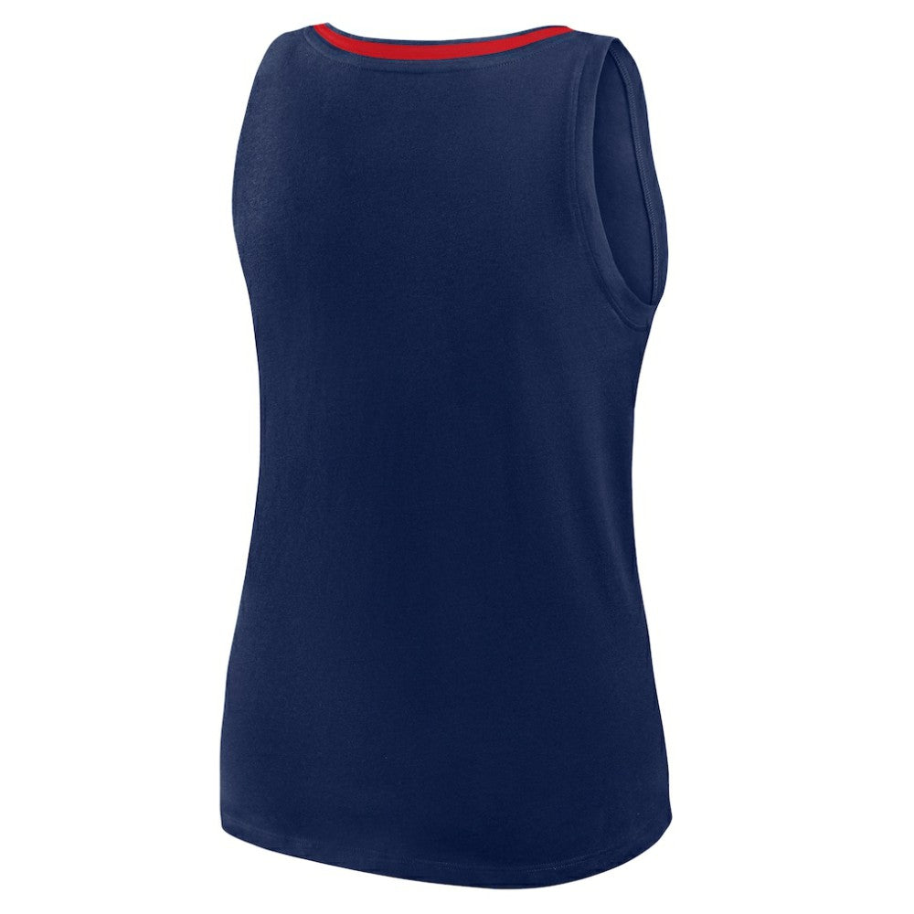 Cleveland Guardians Logo Athletic Women's Stellar Win V-Neck Tank Top Outlet