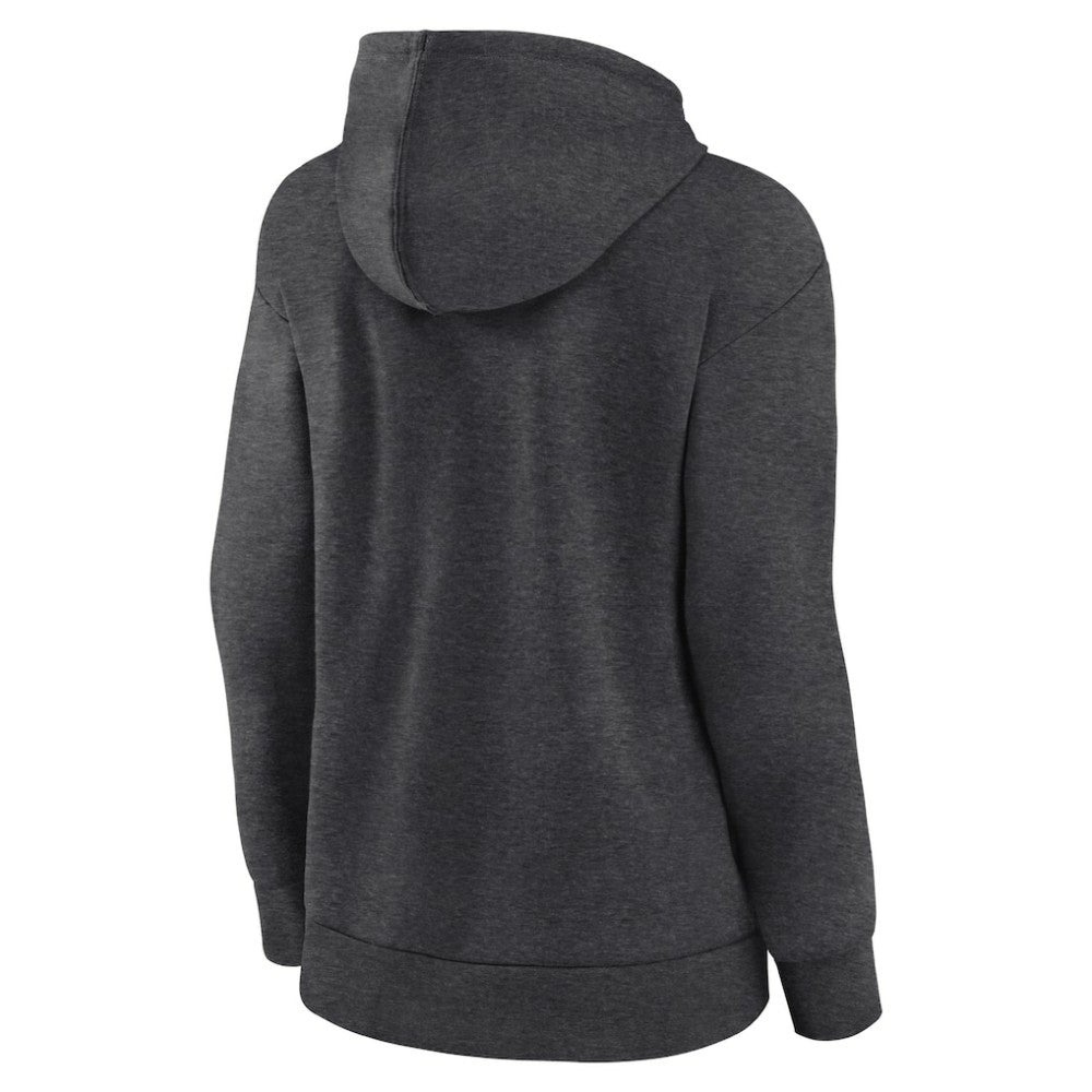San Francisco Giants Logo Athletic Women's Logo Triumphant V-Neck Pullover Hoodie Outlet