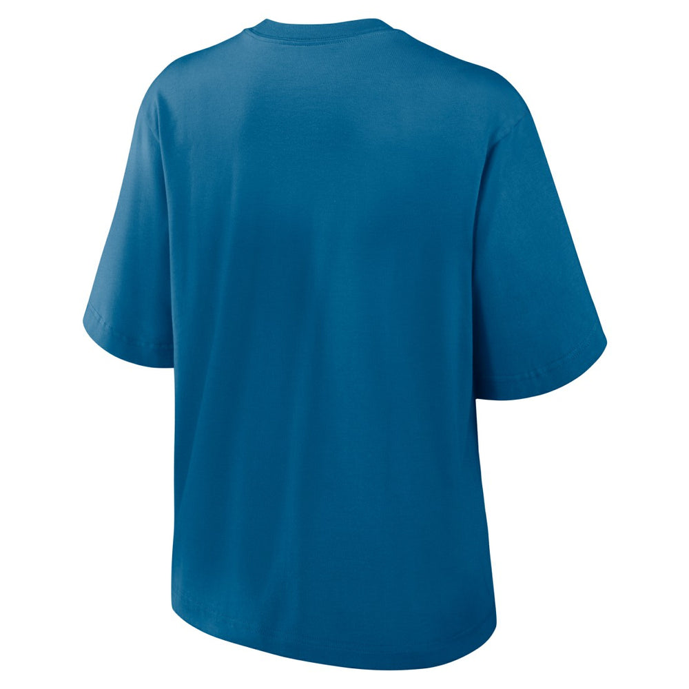 Seattle Seahawks Women's Glory Arch Boxy T-Shirt - Blue - Nike