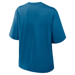 Seattle Seahawks Women's Glory Arch Boxy T-Shirt - Blue - Nike