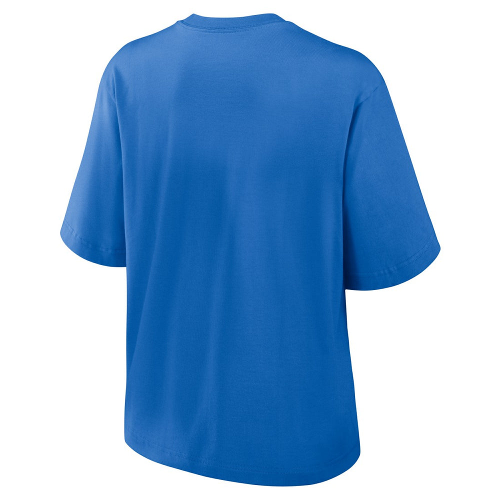 New York Giants Women's Glory Arch Boxy T-Shirt - Royal - Nike