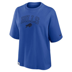 Buffalo Bills Women's Glory Arch Boxy T-Shirt - Royal - Nike