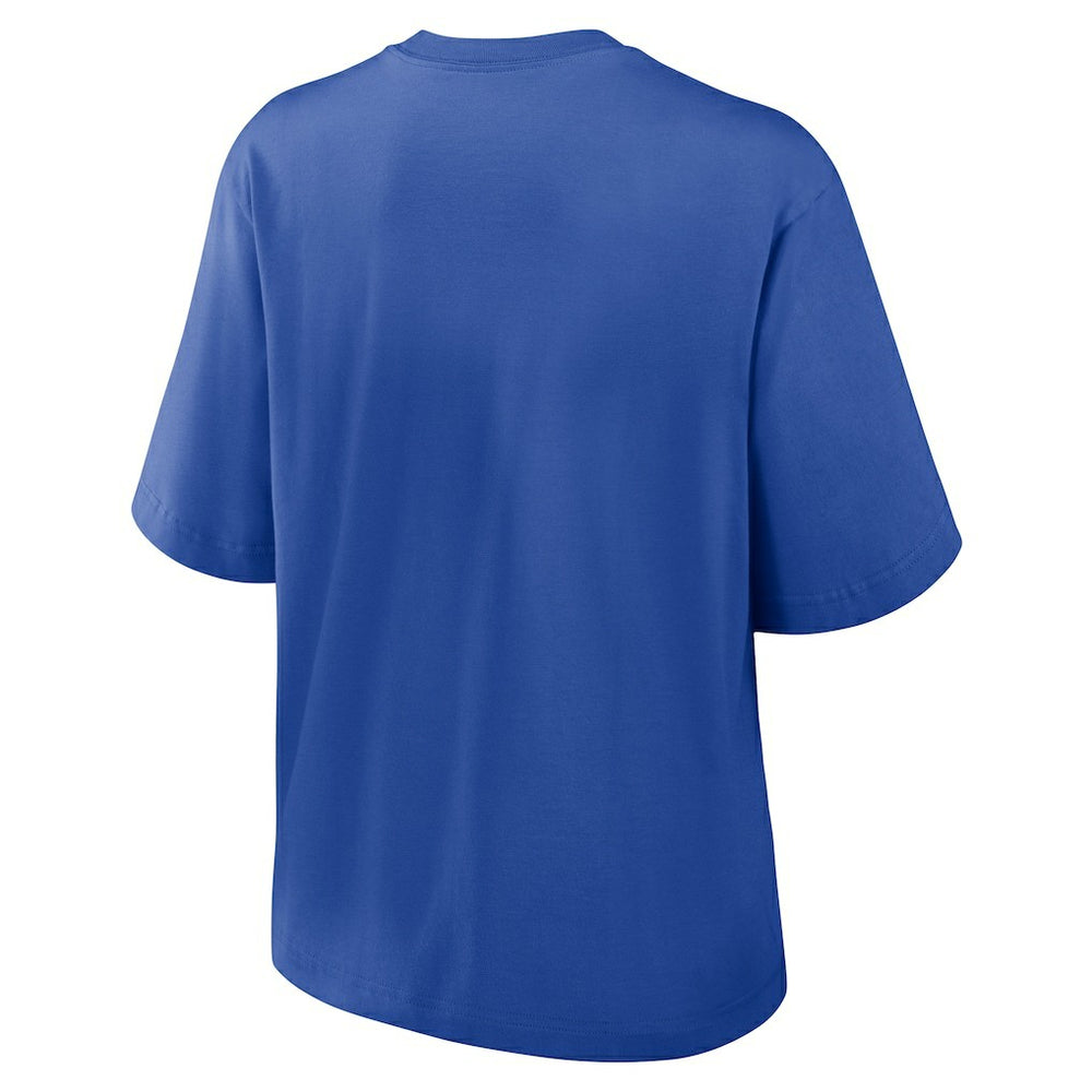 Buffalo Bills Women's Glory Arch Boxy T-Shirt - Royal - Nike